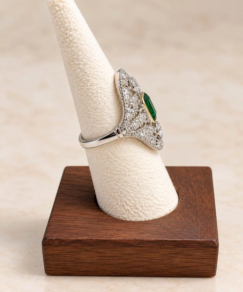 Vintage style cocktail ring - photo 2