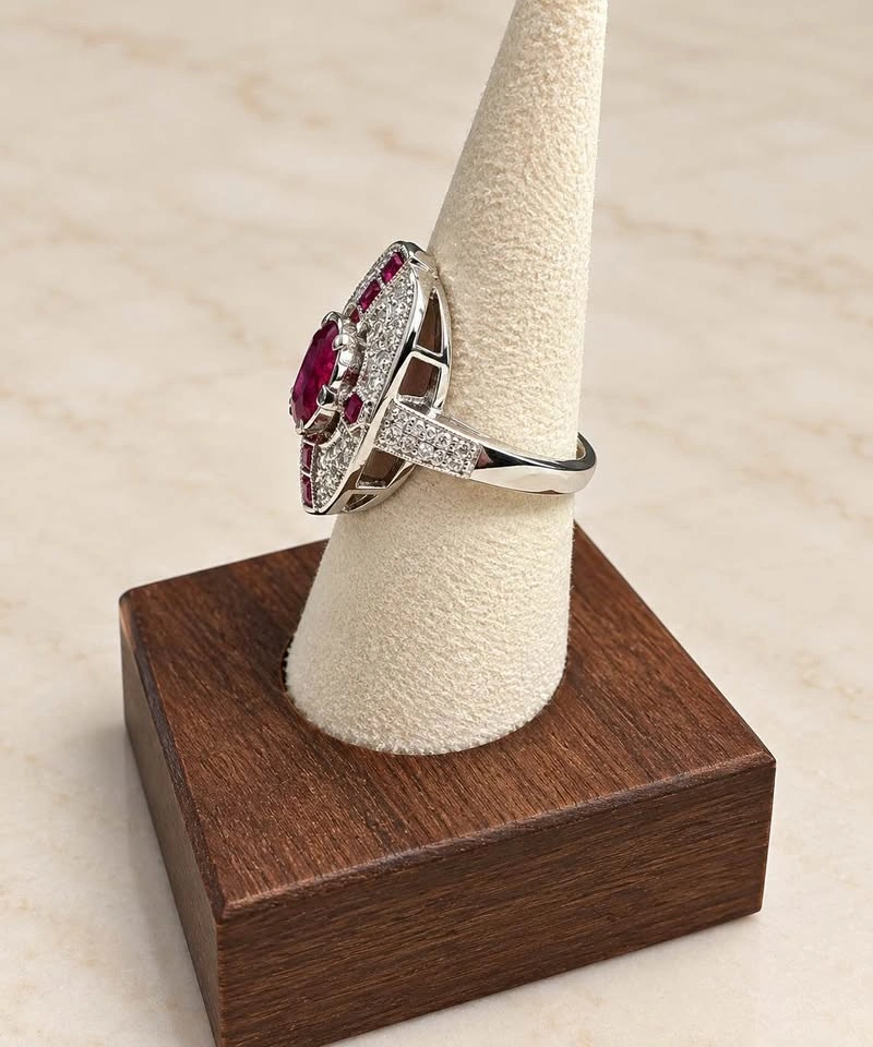Vintage style Art Deco Ring Sz 6 - photo 4