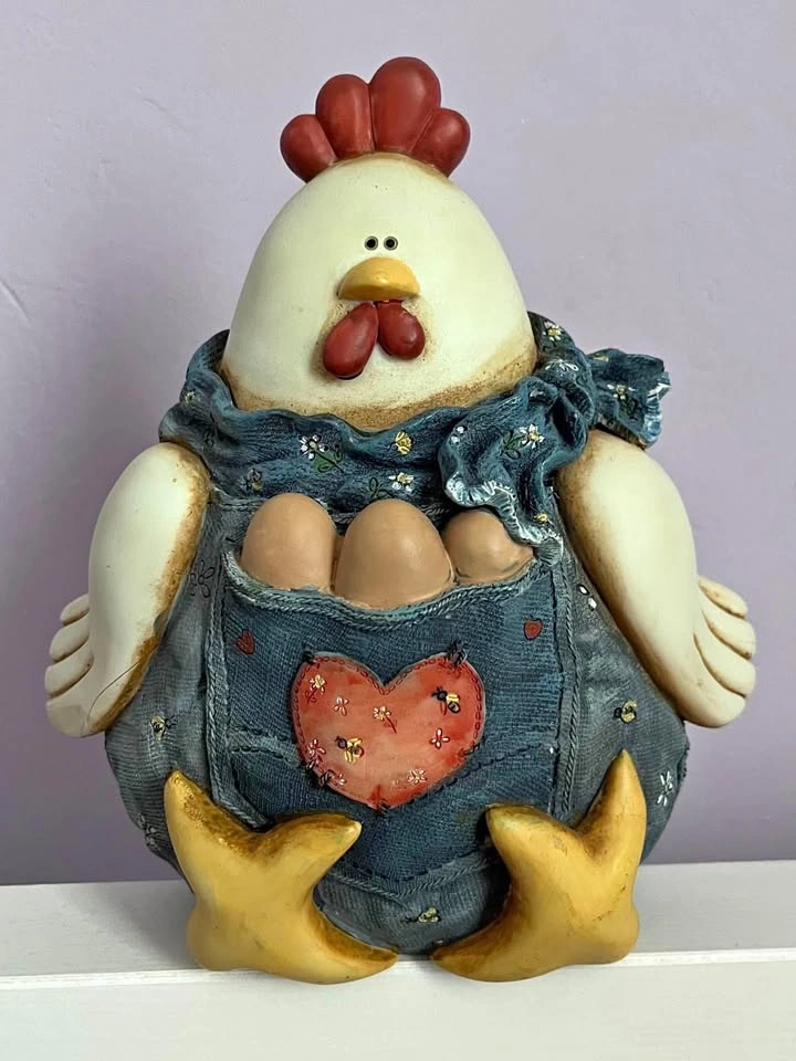 Decorative Chicken Door Stopper