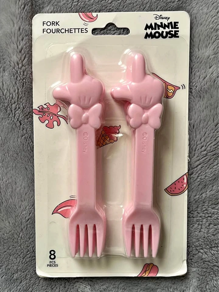 8 Disney Minnie Mouse Forks