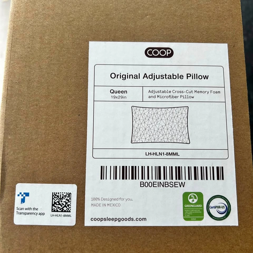 Original Adjustable Pillow COOP