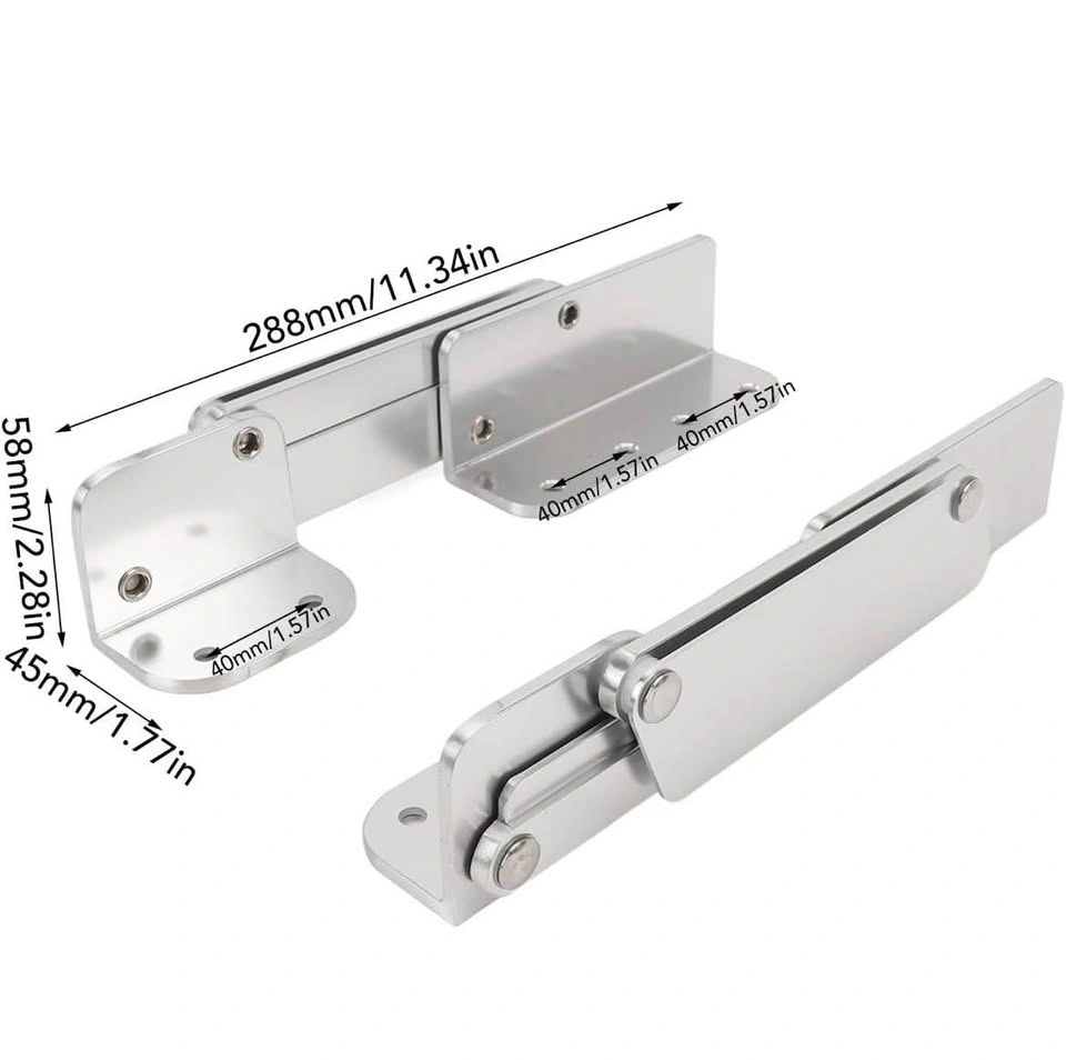 2pcs boat seat mounting hinges - photo 2