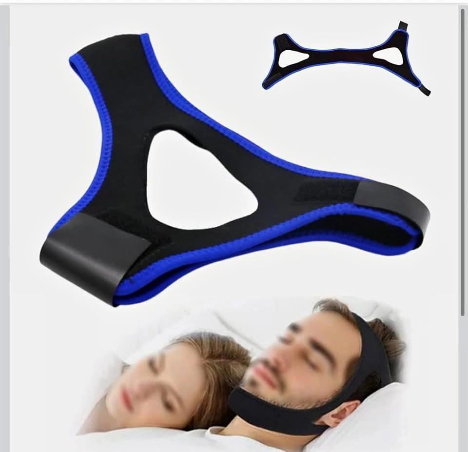 Anti snoring jaw strap