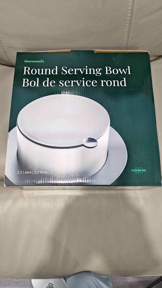Thermomix round serving bowl