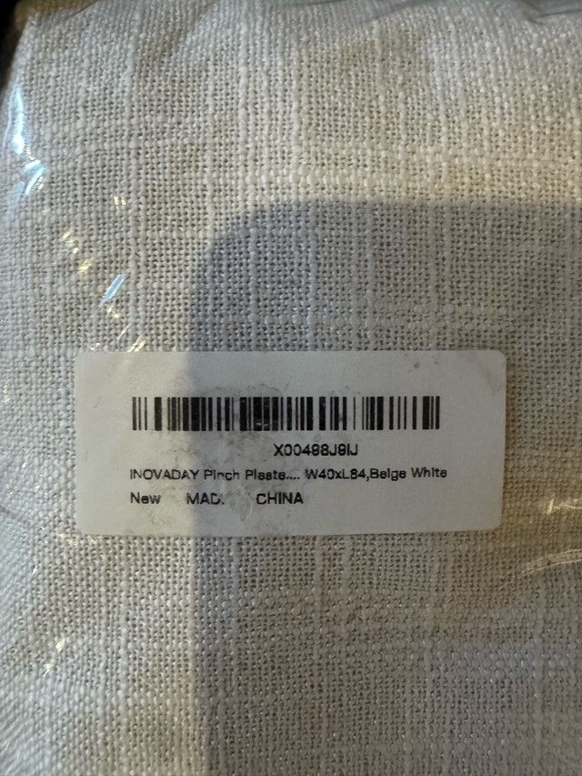 NEW black out curtains 40x84 - photo 2