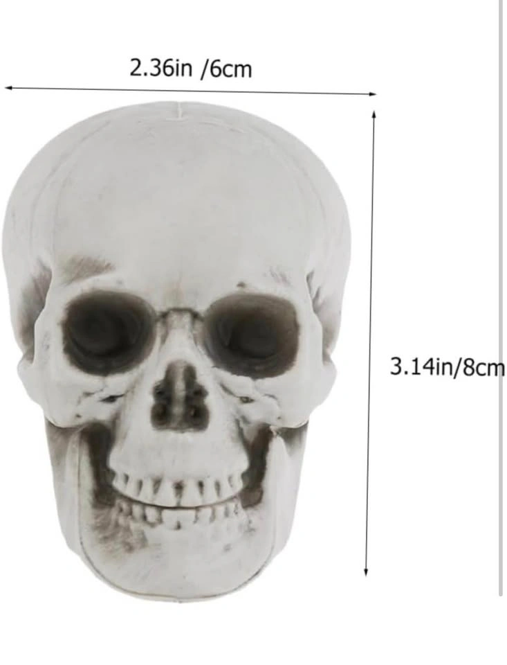 8pcs Halloween skull ornament set - photo 3