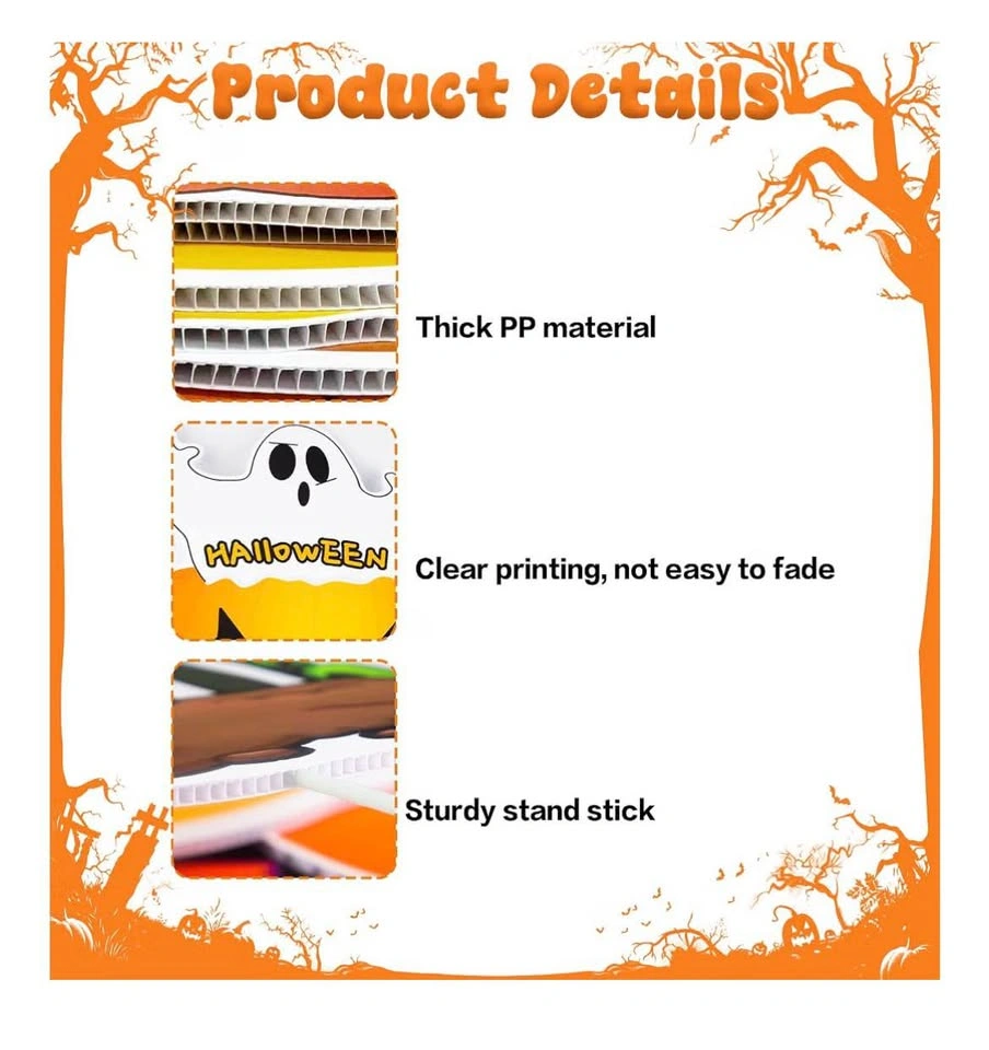 10 pcs Halloween yard decorations - photo 2