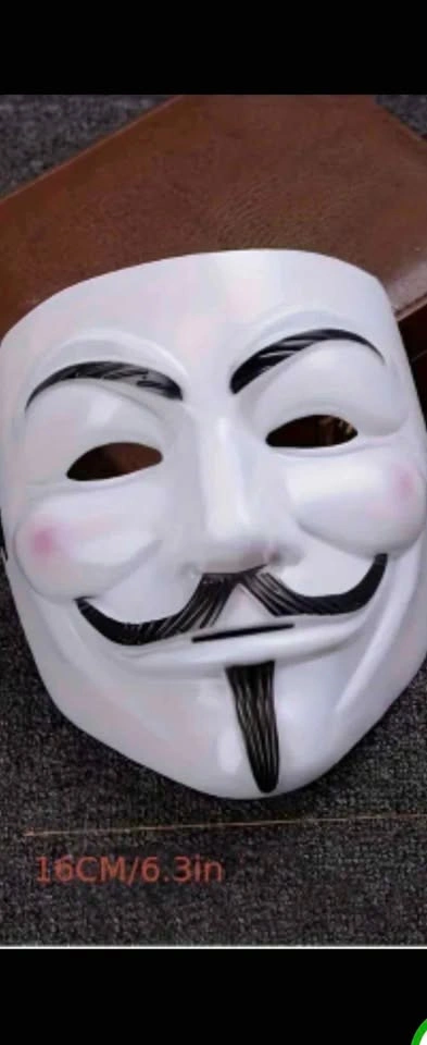 Guy Fawkes LED and non-LED masks - photo 2