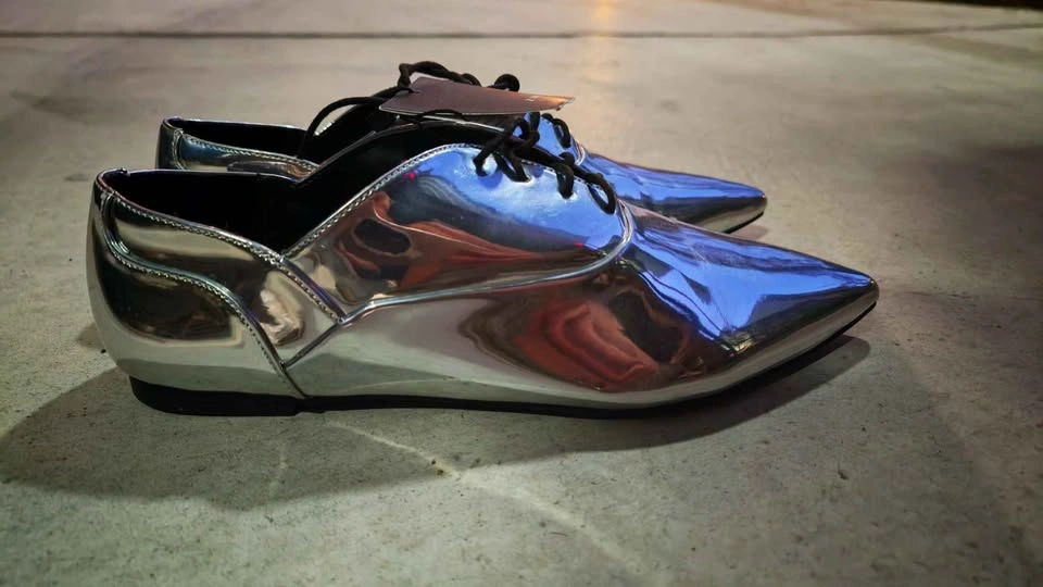 Silver shoes - photo 3