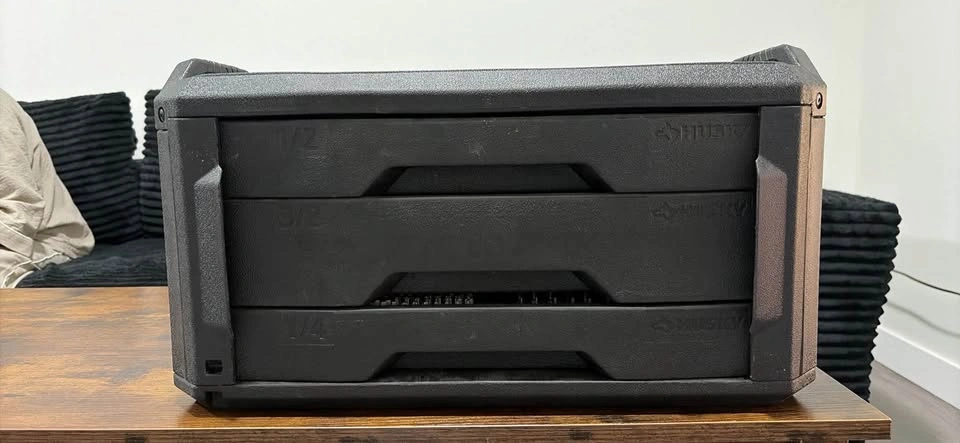 Husky (270-Piece) Socket set Set with 3-Drawer Case - photo 2