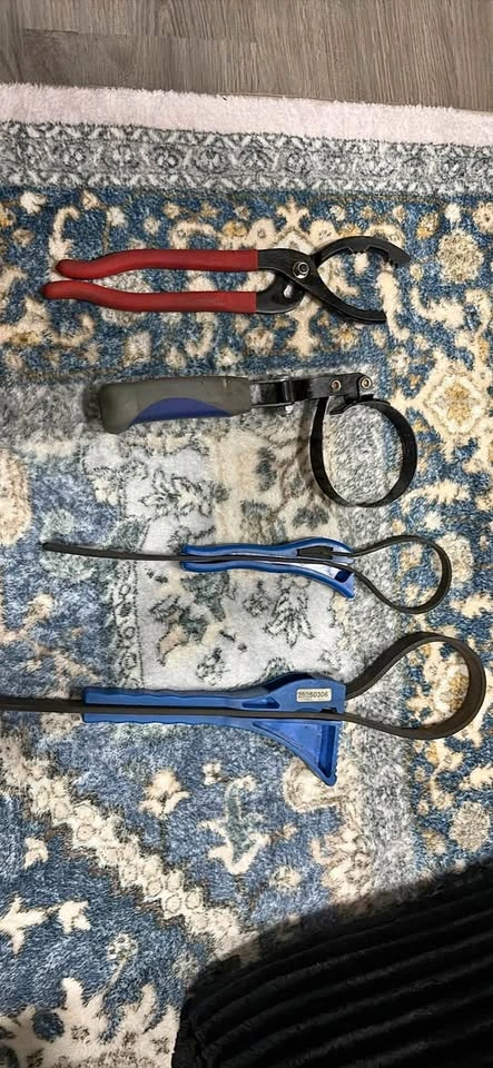 Set of 4 Oil Filter Wrenches