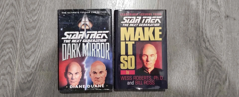 Star Trek hardcover books