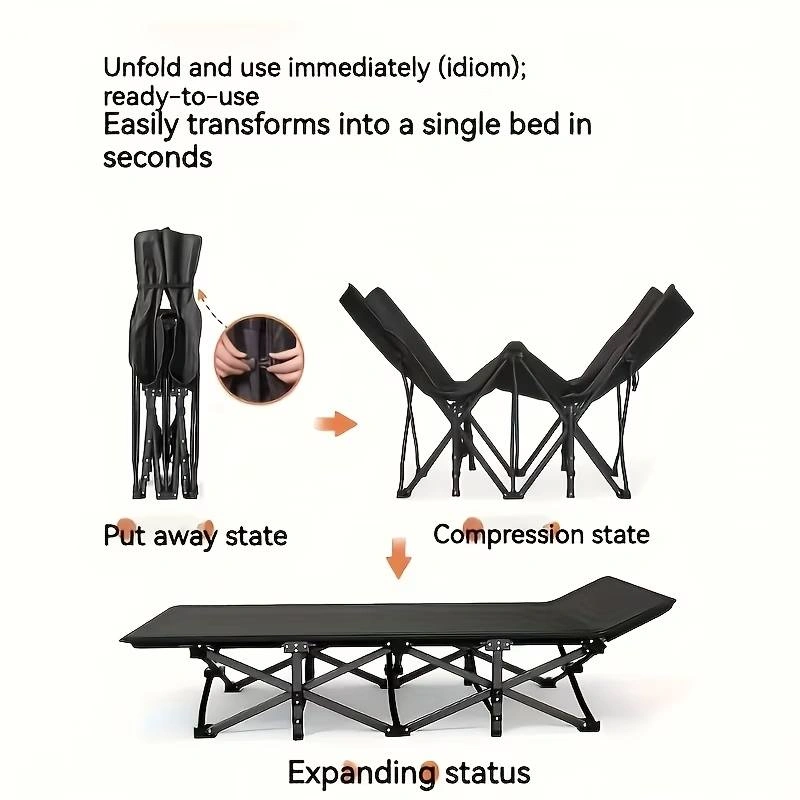 Adjustable Folding Bed & Mattress (100% New) - photo 2