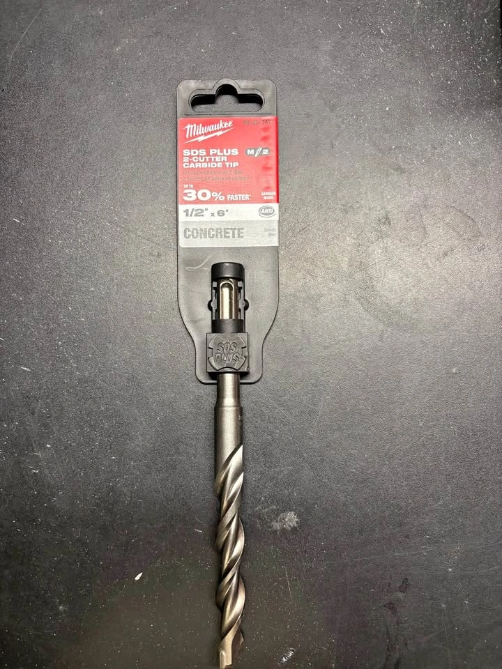 Milwaukee SDS Plus 1/2" x 6" Concrete Drill Bit 48-20-7471