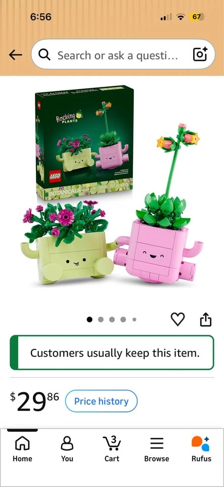 LEGO Botanicals Rocking Plants Set 11506 - photo 4