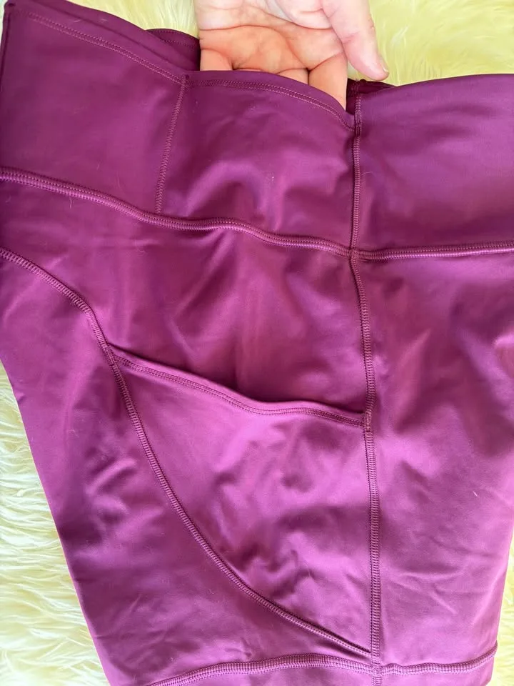 EUC Lululemon Fast & Free High-Rise Short, 6”, Size 12, Marvel image indicator(5)