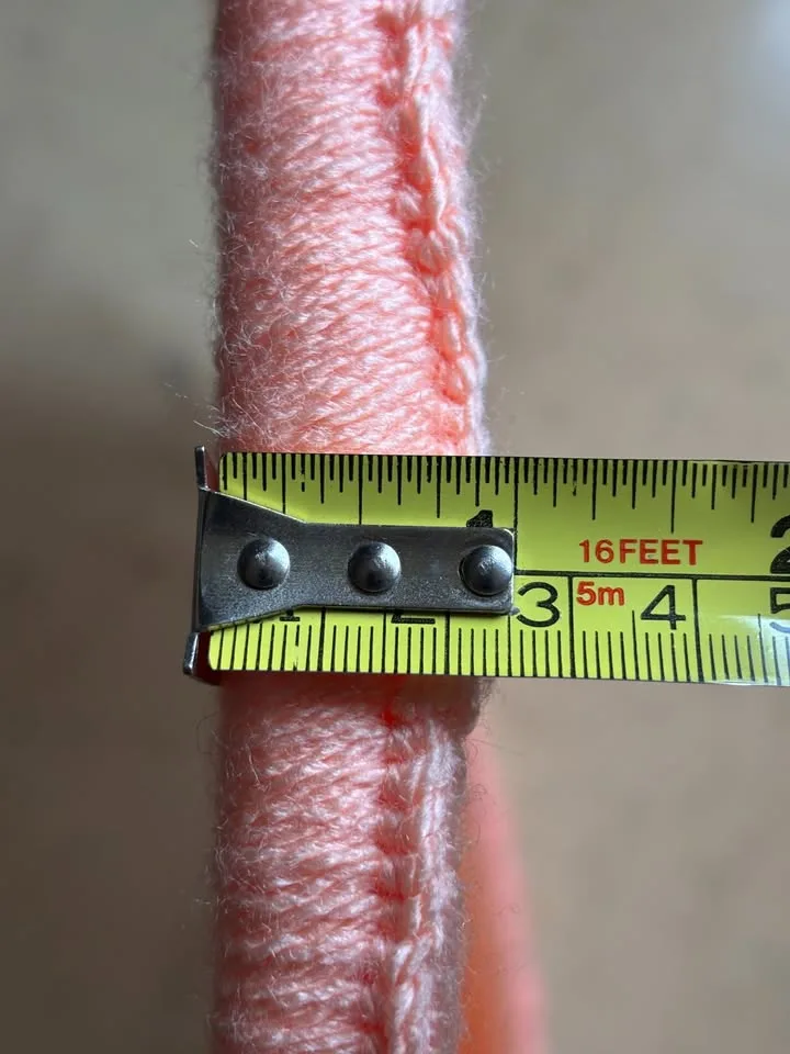 Orange Ombre Crochet Mandala, 37.5" W image indicator(7)