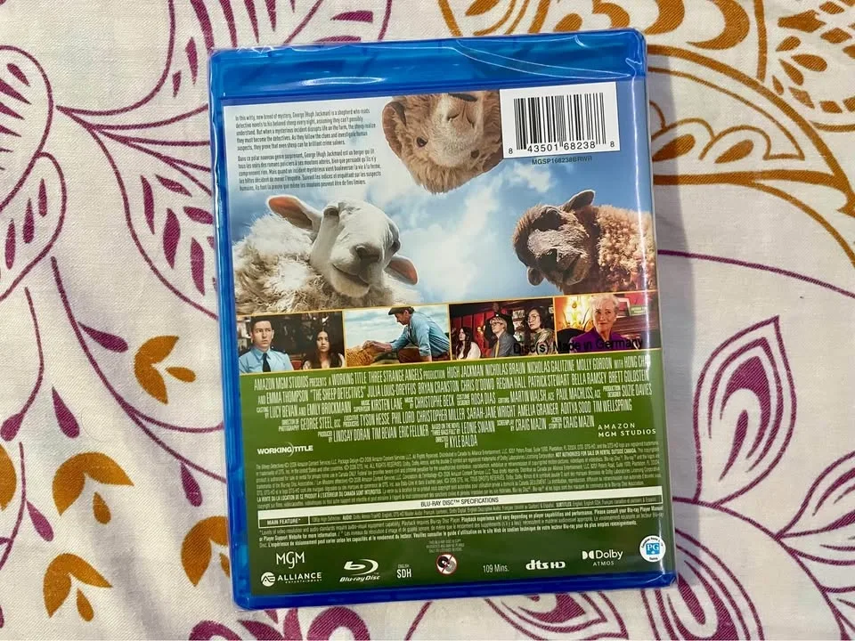 The Sheep Detectives Blu-ray Movie with Slipcover - photo 2