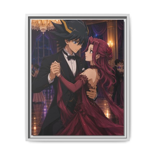 Romantic Ballroom Dance Print Matte Canvas Framed - photo 2