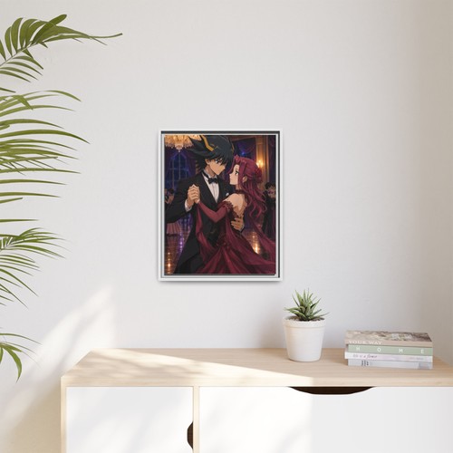 Romantic Ballroom Dance Print Matte Canvas Framed - photo 4