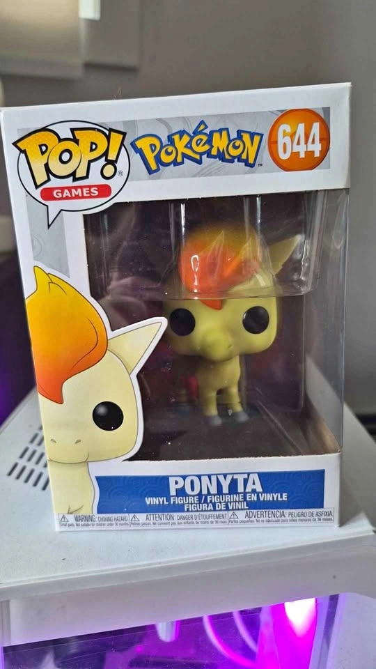 Funko Pop! Games Pokémon Ponyta #644 Vinyl Figure