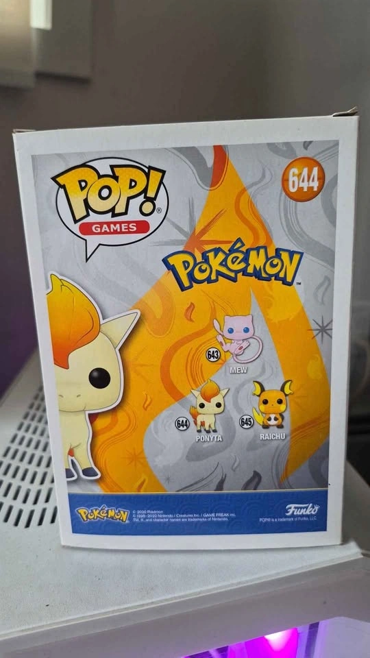 Funko Pop! Games Pokémon Ponyta #644 Vinyl Figure - photo 3