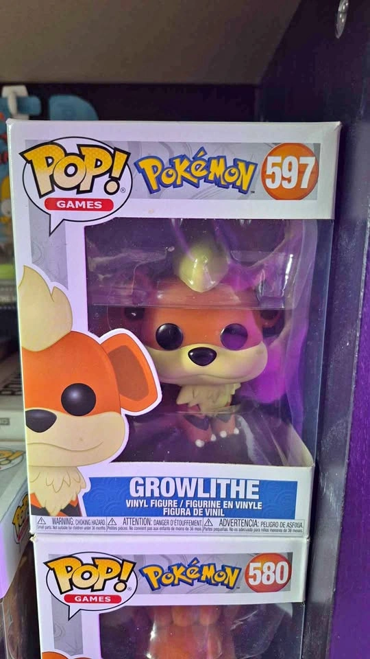 Funko Pop! Games Pokémon Growlithe 597