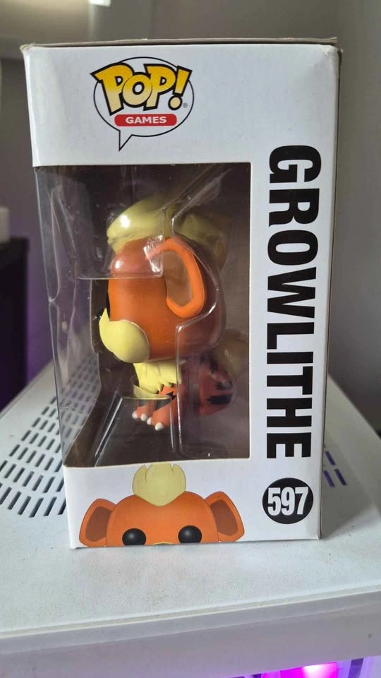 Funko Pop! Games Pokémon Growlithe 597 - photo 2