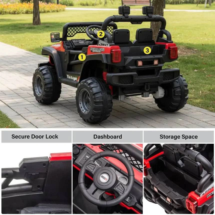Jeep 12V Kids Ride On Car Toy with Remote Control - photo 3