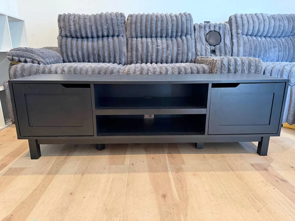 Black TV Stand