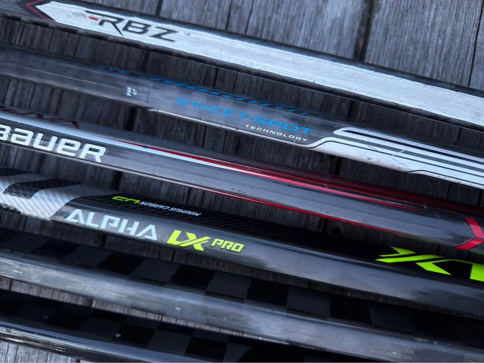 6 Left handed hockey sticks - photo 4
