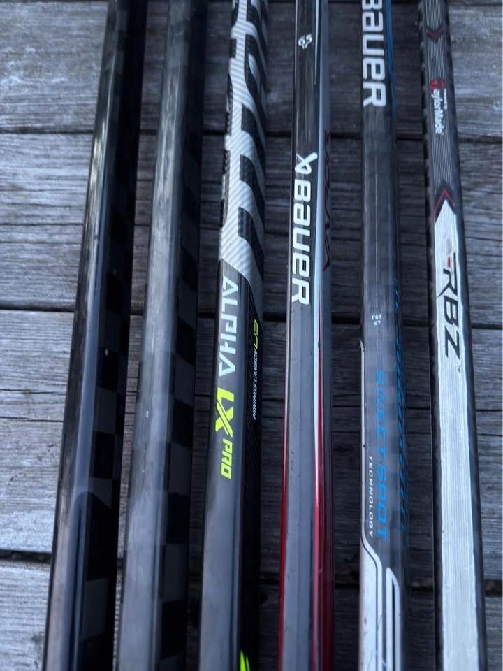 6 Left handed hockey sticks - photo 5