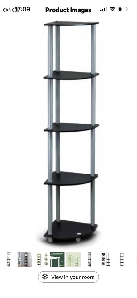 5-Tier Corner Shelving Unit - photo 2