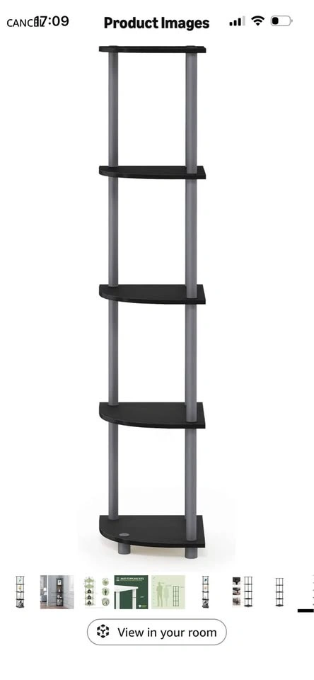 5-Tier Corner Shelving Unit - photo 3