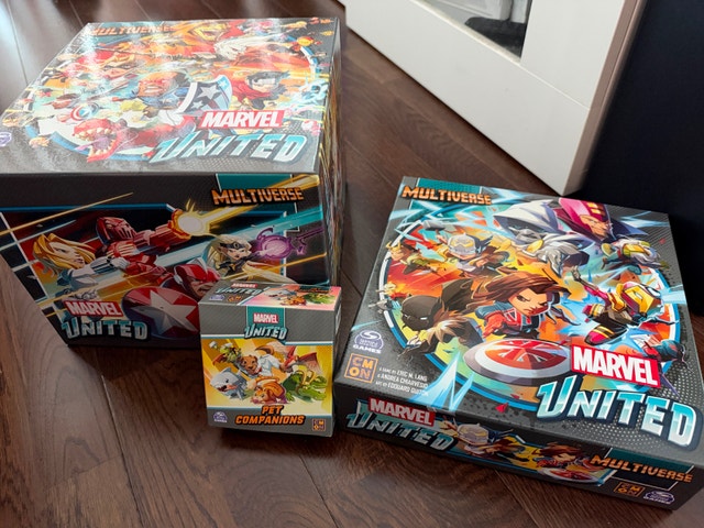 Marvel United & Disney Villainous Boardgames