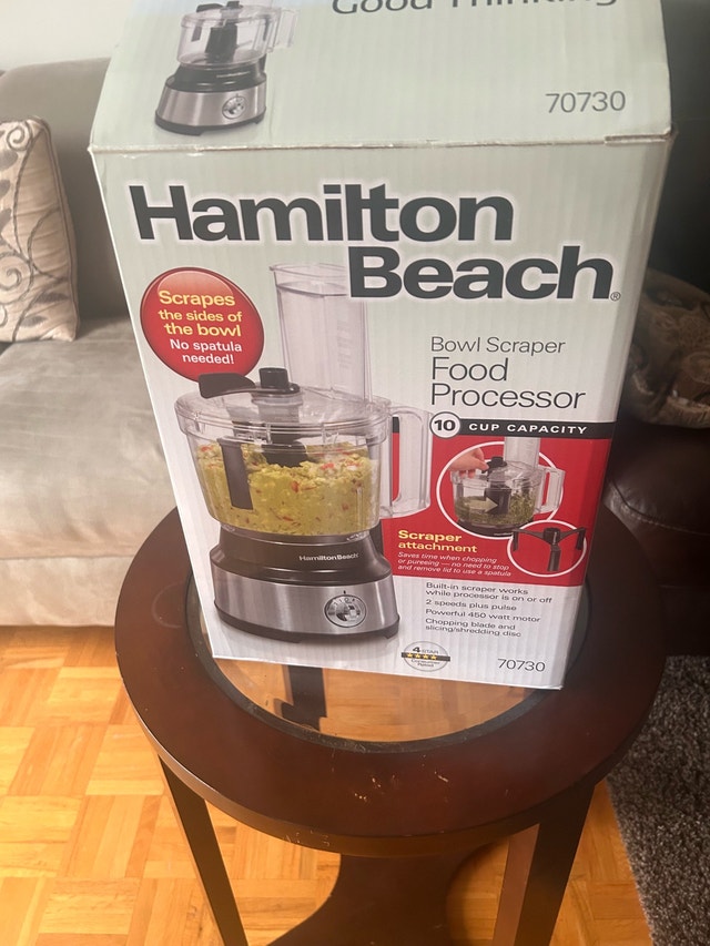 Hamilton Beach Bowl Scraper Food Processor