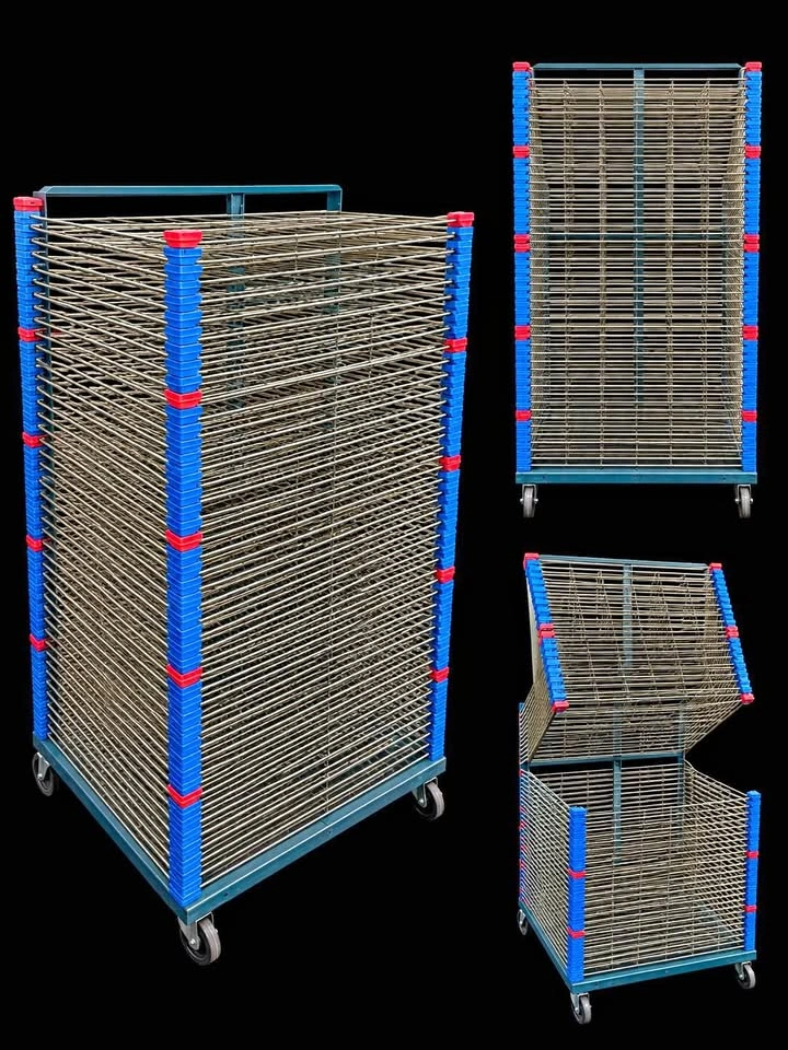 Mobile Screen Printing Drying Rack For Sale