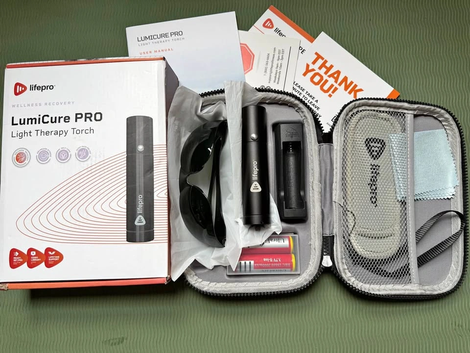 Lifepro LumiCure PRO Light Therapy Torch