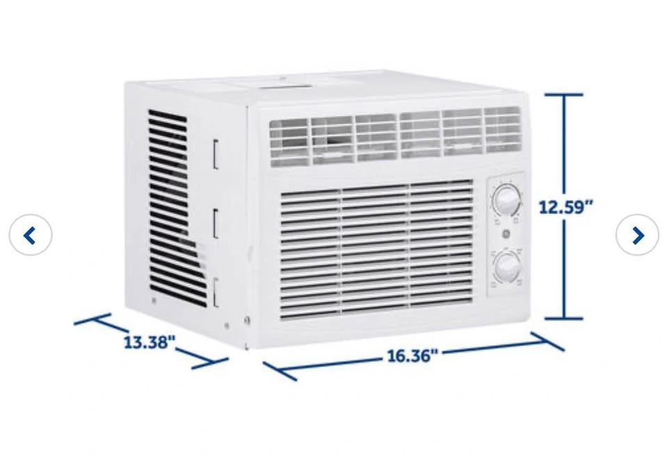GE 5,000 BTU Window Air Conditioner – Like New - photo 2