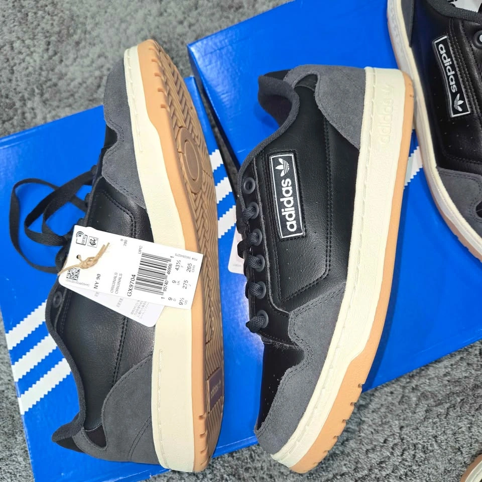 Adidas Originals NY 90 Core Black Gum GX9704 - Size 9 & 9.5 - photo 3