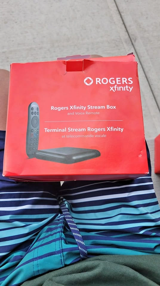 Rogers Xfinity Stream Box and Voice Remote