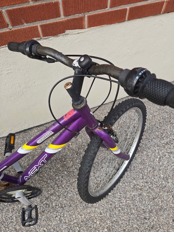 Next Challenger 24" Junior Bike – Hi-Ten Steel Frame – Purple - photo 4