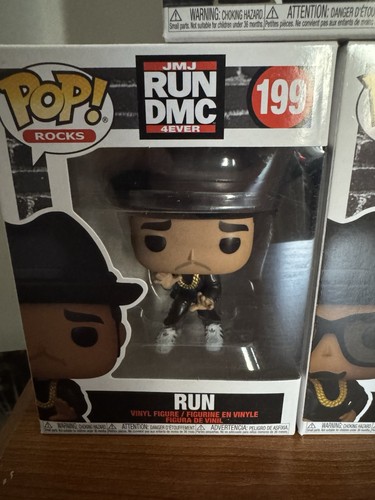 Funko Pop! Rocks Run DMC 4ever 3-Figure Lot Run #199 DMC #200 JM - photo 3
