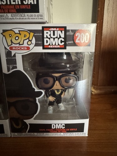 Funko Pop! Rocks Run DMC 4ever 3-Figure Lot Run #199 DMC #200 JM - photo 4