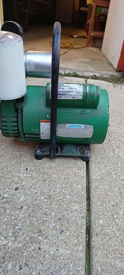 Bullard EDP10 Free-Air Pump – Tested Working – 3/4 HP Leeson - photo 3