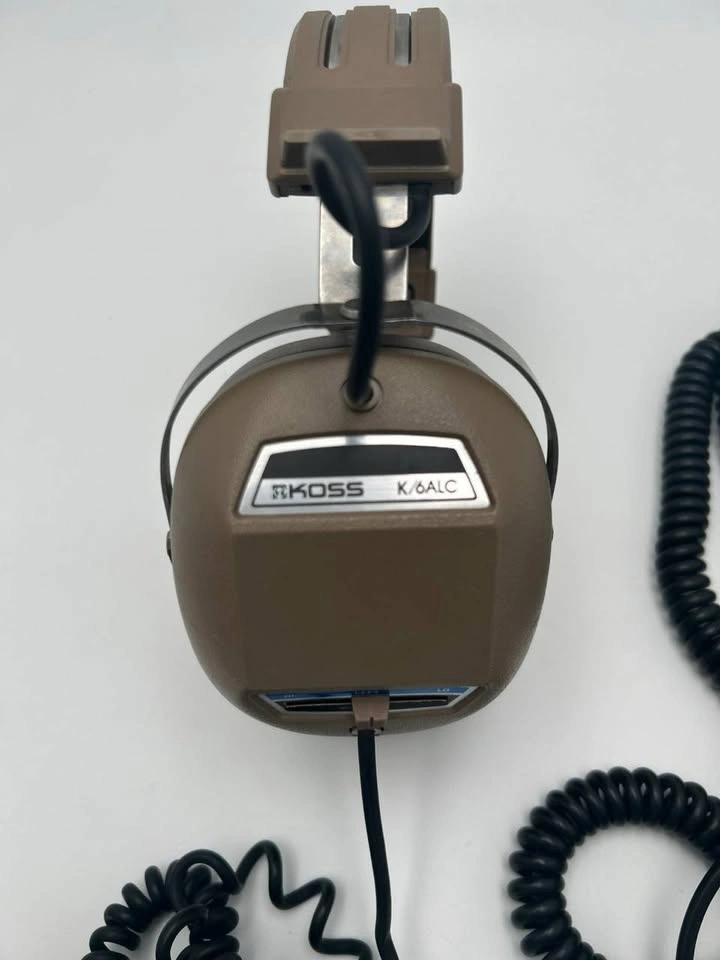 Vintage Koss K/6ALC Stereo Headphones – Tested Working - photo 2