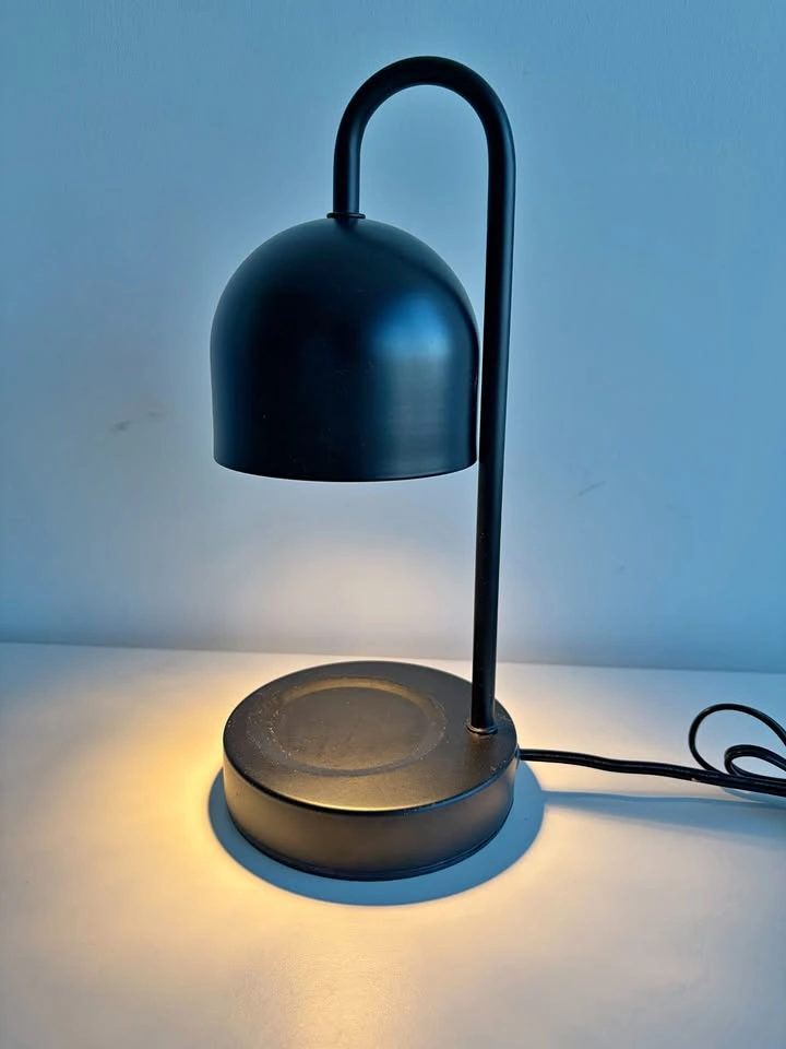 Black Dimmable Candle Warmer Lamp
