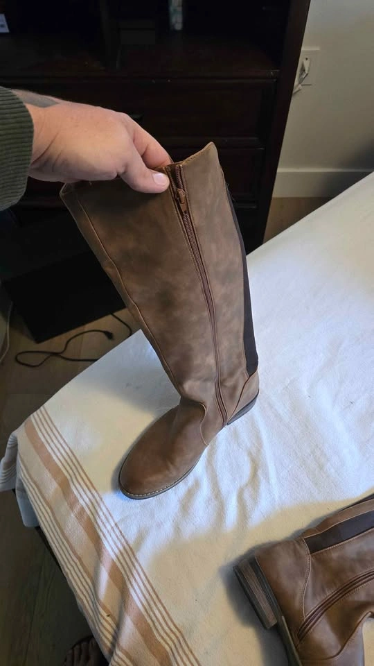 Brown Knee-High Boots - photo 3