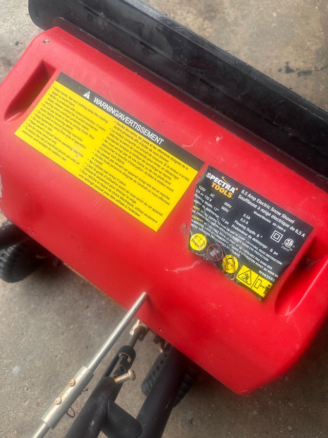 Spectra Tools 6.5 Amp Electric Snow Shovel - photo 3