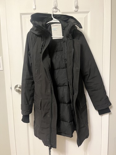 Aritzia TNA Bancroft Down Parka Black Women's Size S - photo 3